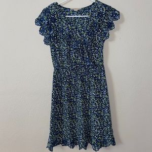 Michael Kors scalloped edge dress